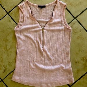 Light pink top
